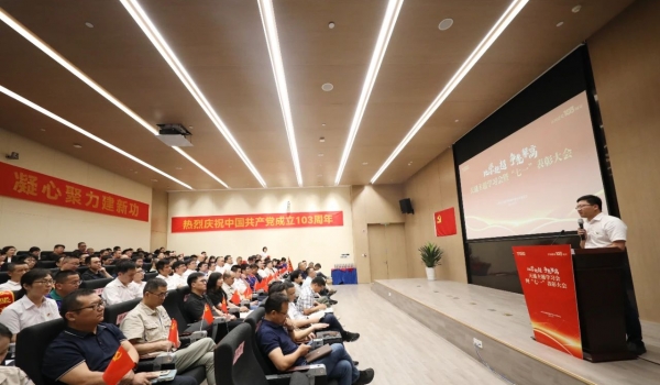 学习先进树标杆 凝心聚力建新功丨正点游戏党委开展主题学习会暨“七一”表扬大会